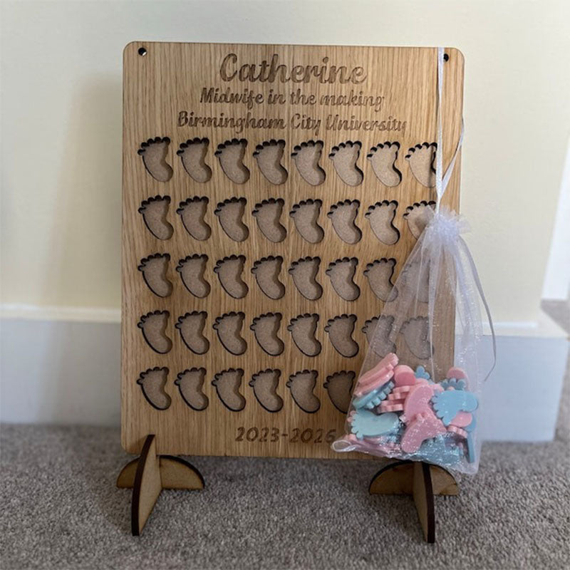 Student Midwife Gift - Student Midwife Birth Counting Board