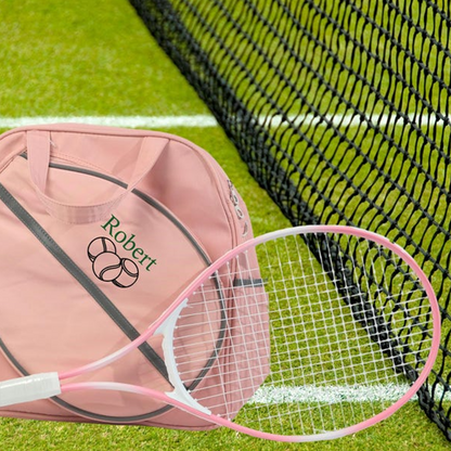 Personalized Tennis Tote, Custom Monogram Duffel, Tennis Gear Organizer