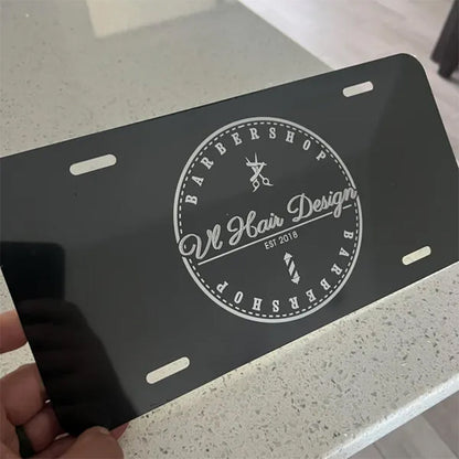 Custom License Plate your logo or text