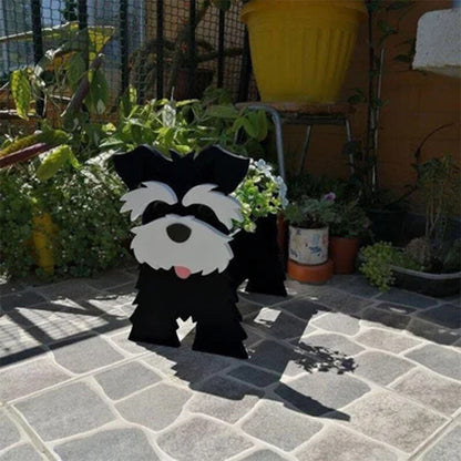 Dog Cat Pet Organizer Patio Indoor Outdoor Wood Planter
