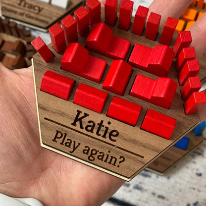 Personalized Game Piece Holders for popular game board
