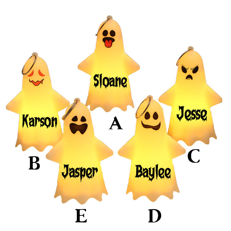 Ghost with LED Tea Lights - Halloween Home Decor