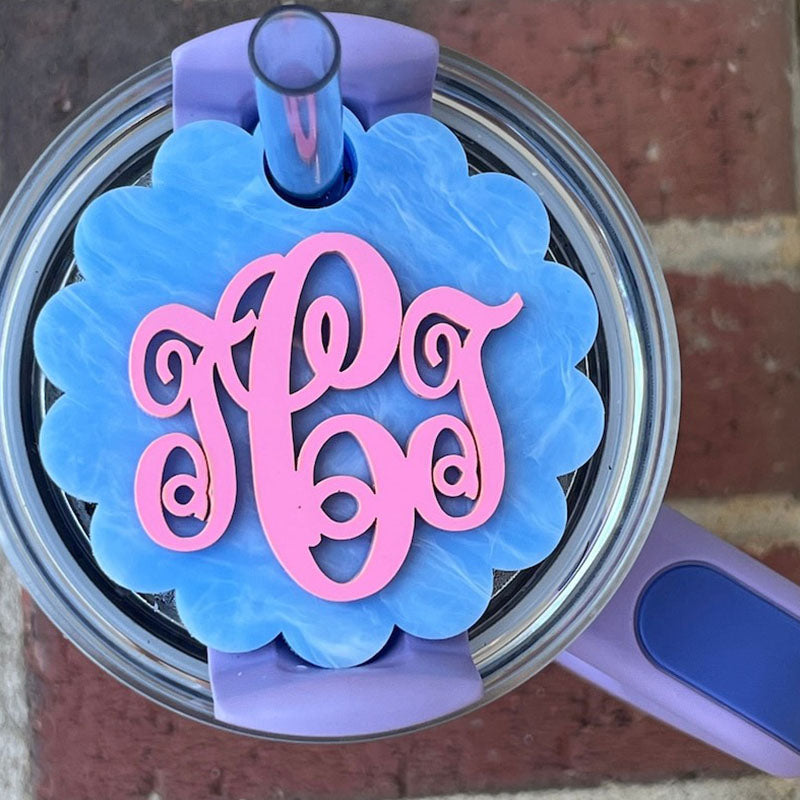 Personalized 30/40 oz Tumbler Name Plate| Water Bottle Name Tag | Name Plate for Tumbler
