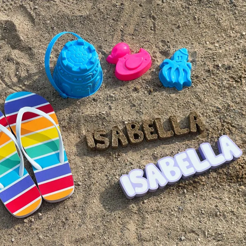 Personalized Sand Mold | Custom Name Sand Mold Toy
