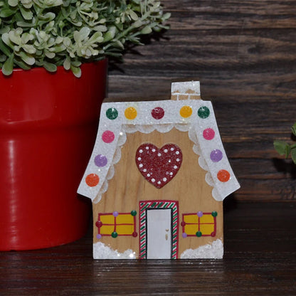 Christmas Decor Personalized Gingerbread Family Set