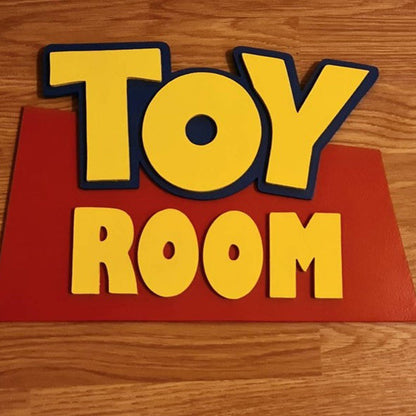 Toy Story Style  Name Door / Wall Plaque / Sign