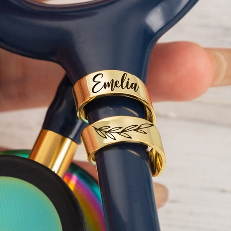 Stethoscope ID Tag, Stethoscope ID Ring