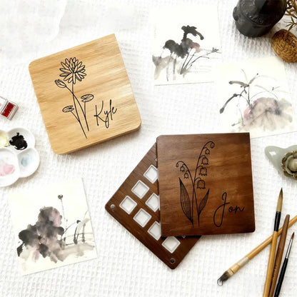 Portable watercolor set, Creative gift idea, Art supplies for journaling
