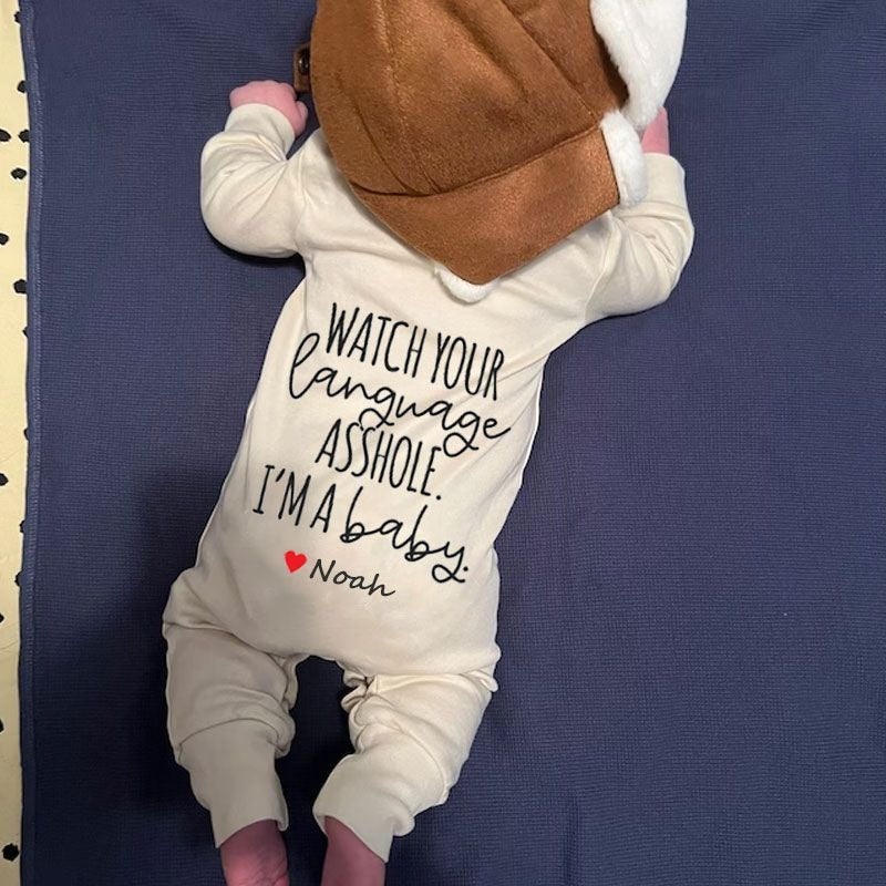 Merry Christmas Unisex Baby Outfit, Ugly Christmas Baby Outfit