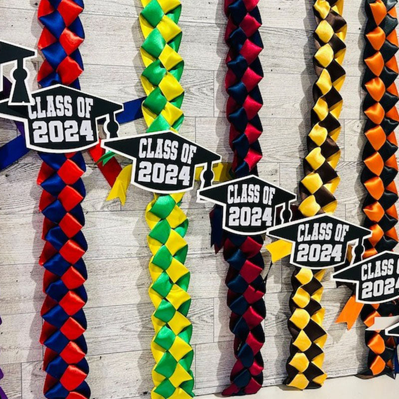 Graduation Lei  Custom All colors Class of 2026 Graduation class