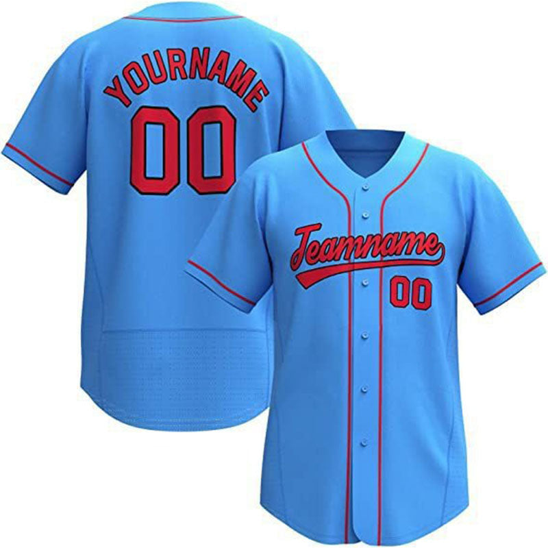 Personalized Team Name And Number Baseball Jersey, Custom Baseball