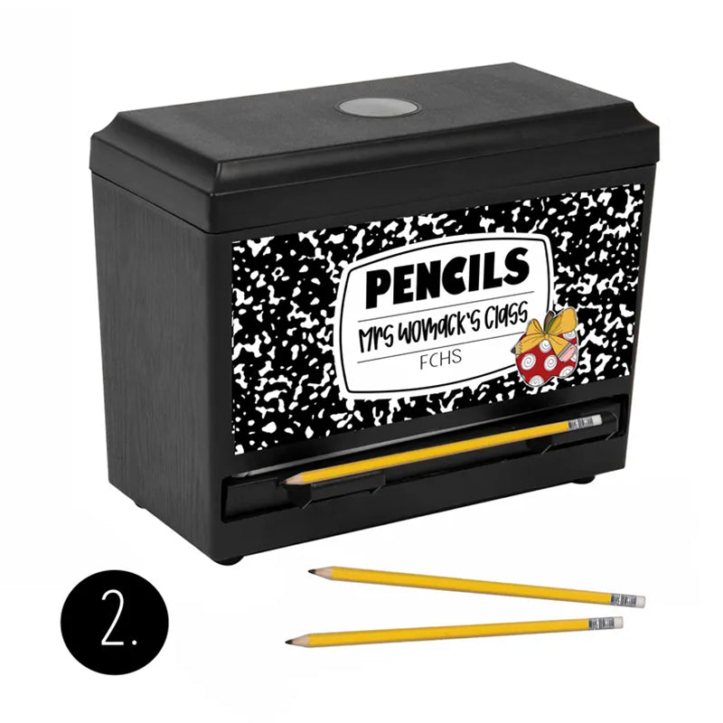 Personalized Teacher Pencil Dispenser with or without dispenser