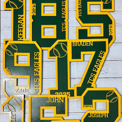 Custom Senior/Athlete Number