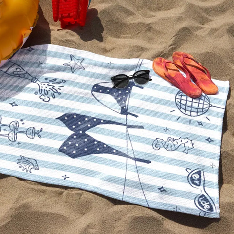 Personalized Bachelorette Towels, Girls Trip 2026, Custom Bride Squad Beach Towel