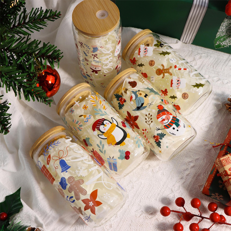 Personalized Christmas Tree Snack Glass