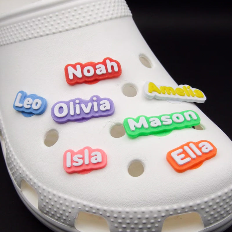 Custom Clog Charms Shoe Charms Name