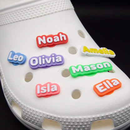 Custom Clog Charms Shoe Charms Name