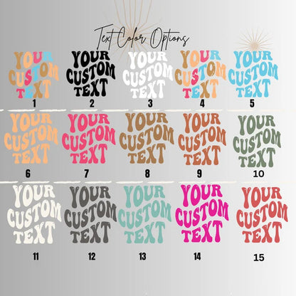 Custom Comfort Colors Shirt, Personalized Text Shirt