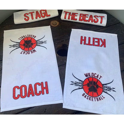 Sports Sweat Towel, athletic towel, sports team