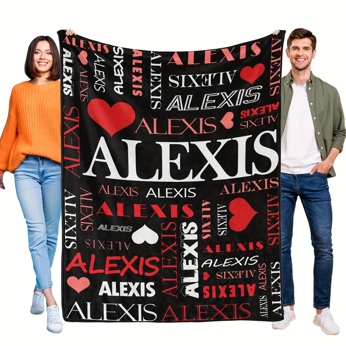 Custom Blanket Personalized Name Blanket Custom Blanket
