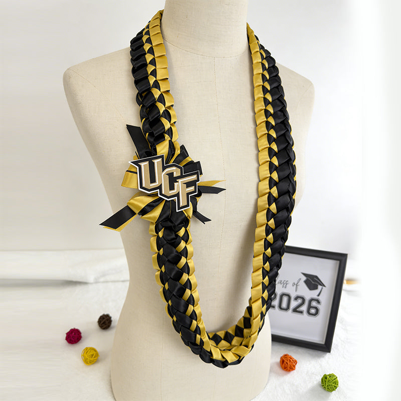Graduation Lei for any school - High School Logo