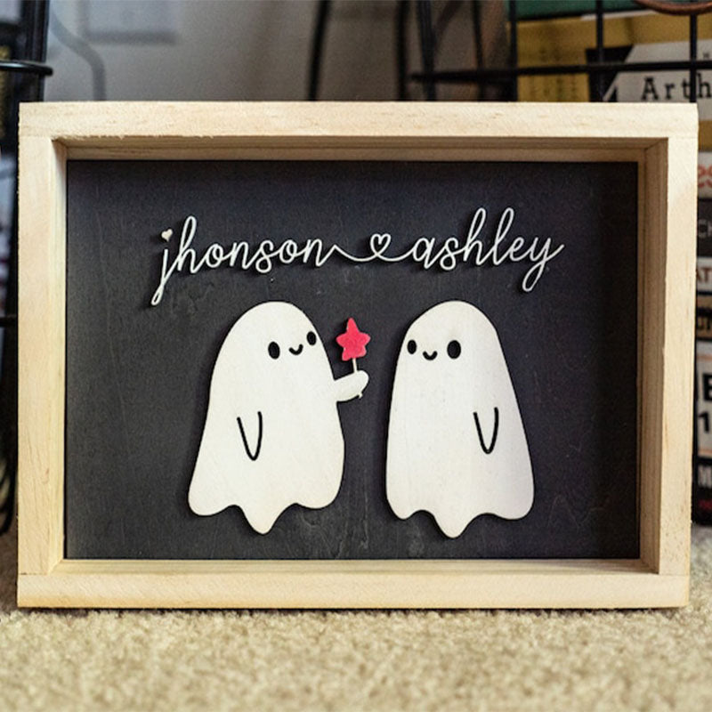 Forever My Boo | Couple Decoration|Custom Halloween Gift |Personalized Gifts | Custom Couple Gifts | Valentine's Gifts