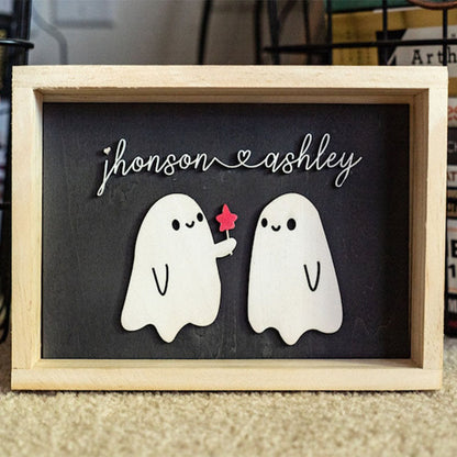 Forever My Boo | Couple Decoration|Custom Halloween Gift |Personalized Gifts | Custom Couple Gifts | Valentine's Gifts