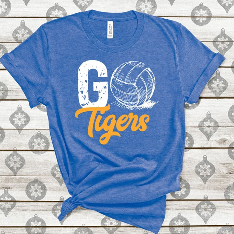 Custom Volleyball Tee, Custom Go Team Shirt