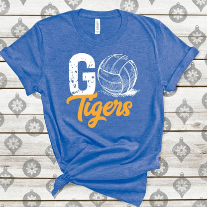 Custom Volleyball Tee, Custom Go Team Shirt