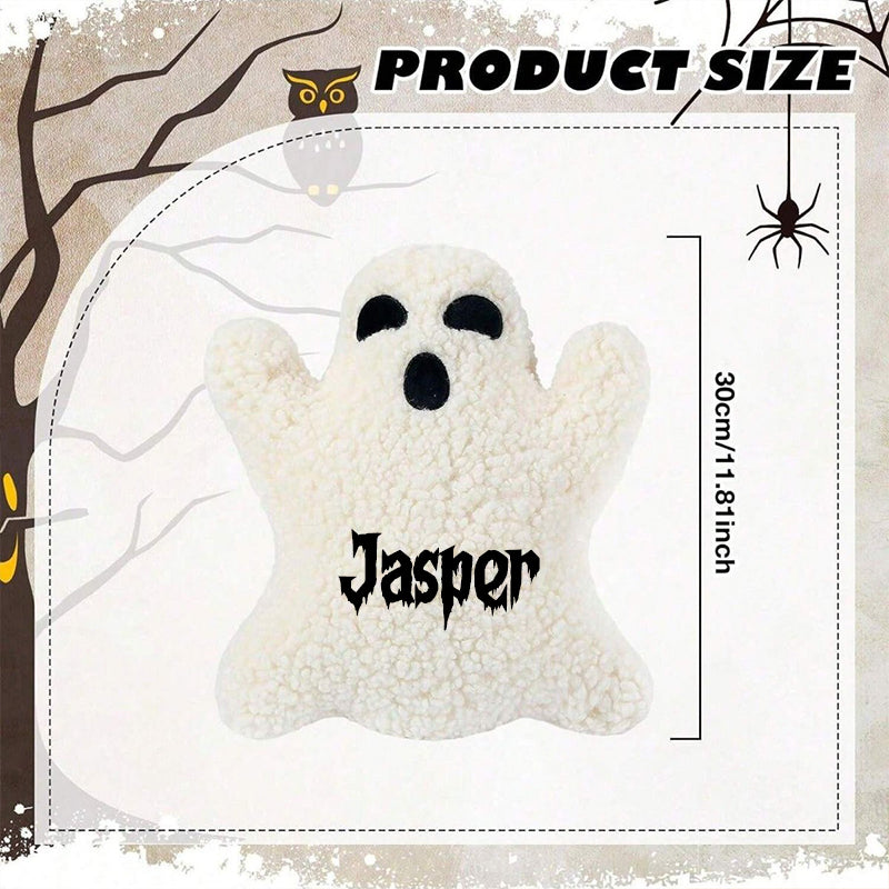 Ghost Shaped Pillow, Halloween Ghost Pillow,