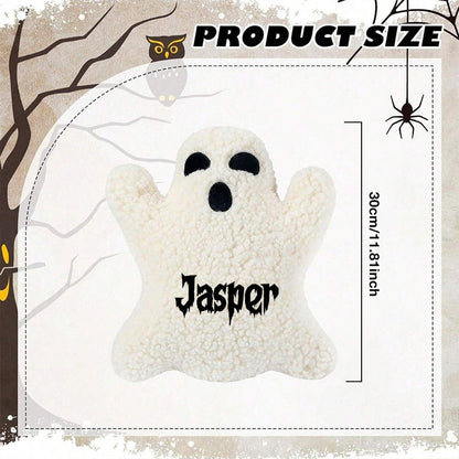 Ghost Shaped Pillow, Halloween Ghost Pillow,