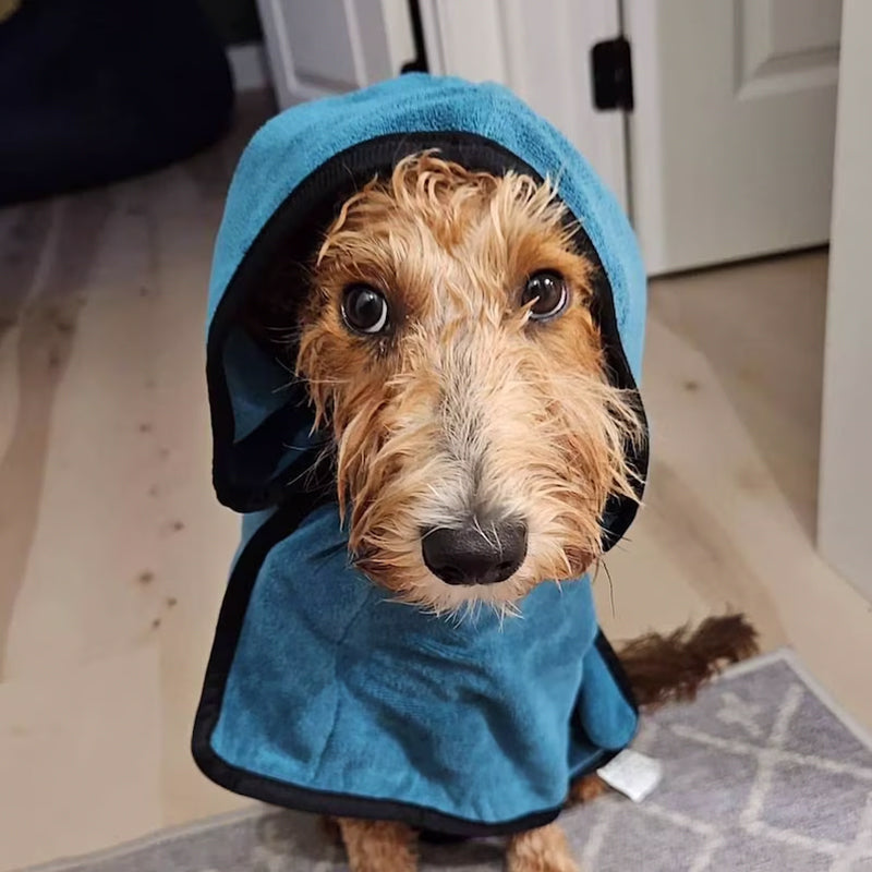 Personalized Dog Robe - Personalized Pet Towel