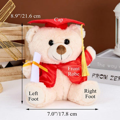 Personalized Graduation Bear 2026 Custom Grad Teddy Graduation Gift