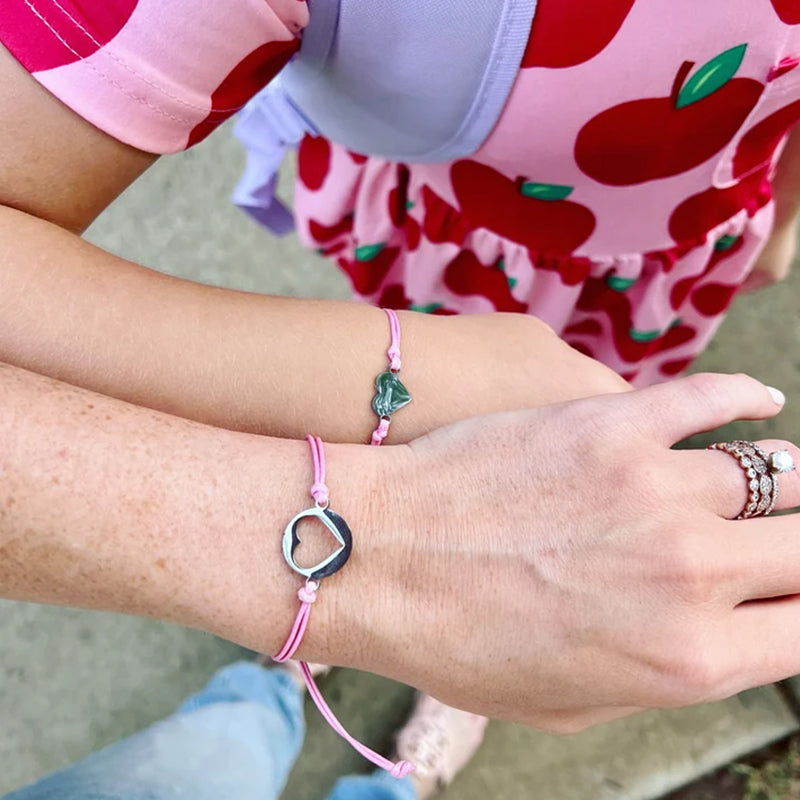 First Day of School! Mommy and Me Adjustable Bracelets