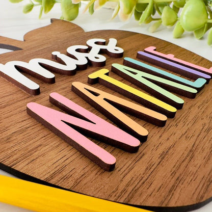 Teacher Name Plate Personalized, Teacher Desk Name Plate