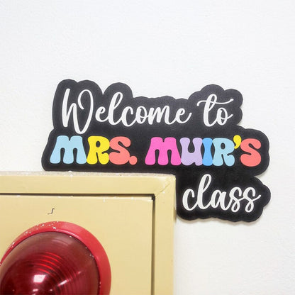 Personalized Name Doorframe Corner Sign