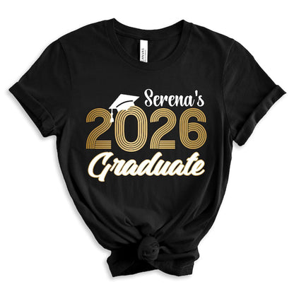 Photo Graduation 2026 Shirts,Custom Graduation T-Shirt