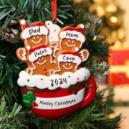 Personalized Resin Family Ornament