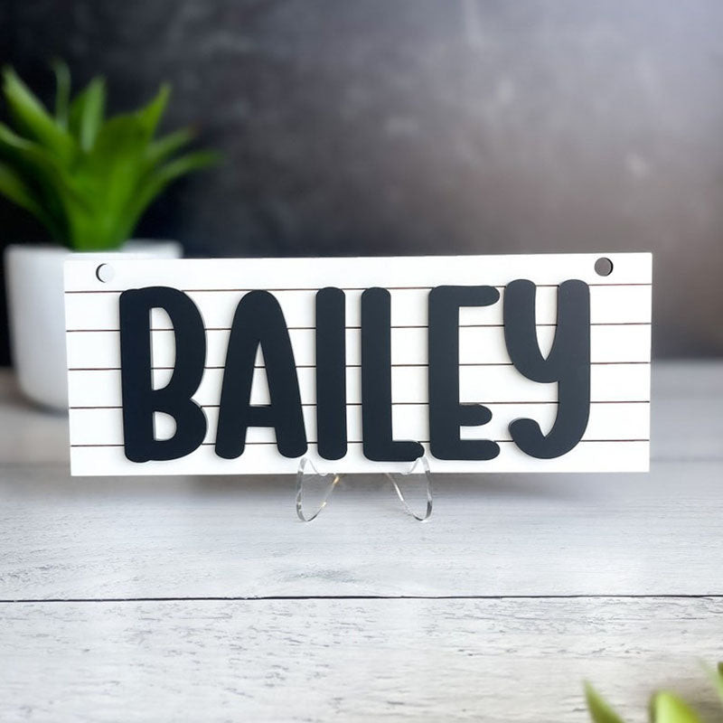 Personalized Crate Sign, Custom Dog Decor, Hanging Crate Sign, Custom Crate Sign, Dog Bone Sign