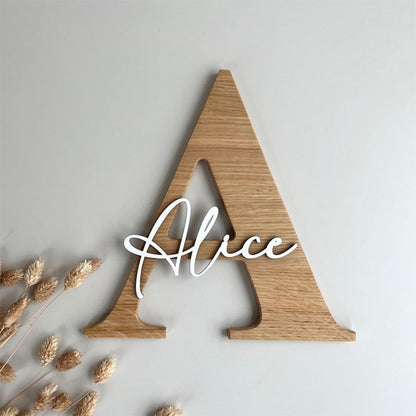 Name plate children's room decoration children's room door