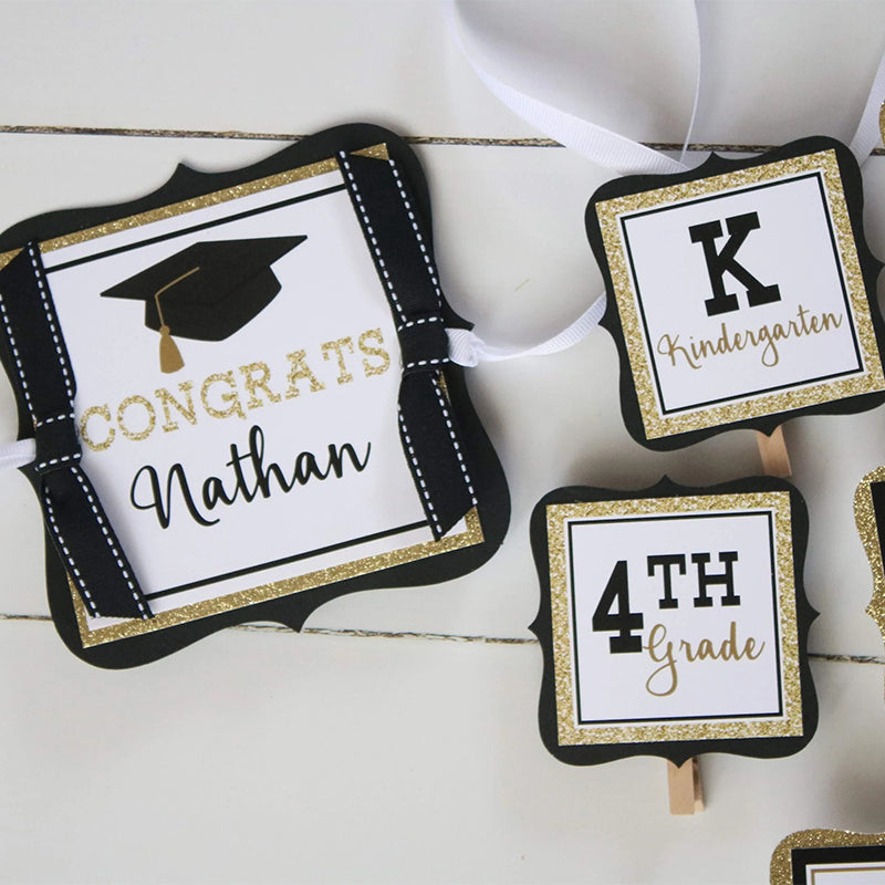Graduation Photo Banner, Graduation Decorations