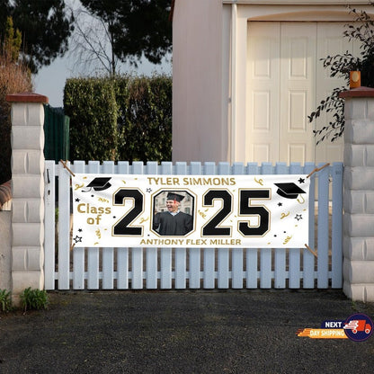 Personalized Graduation Banner, Graduation Announcement