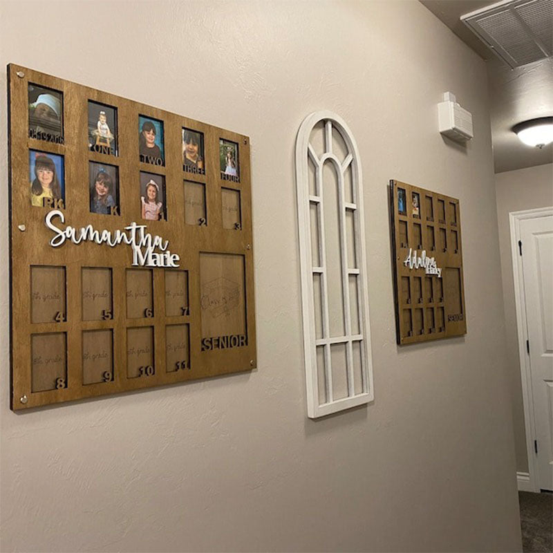 Custom Birth through Graduation School Picture Frames