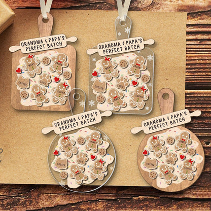 Personalized Gingerbread Christmas Ornament 3D