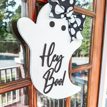 Ghost Door Hanger | Halloween Door Hanger