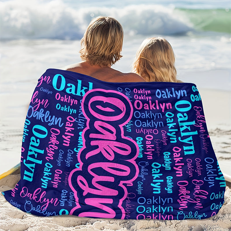 Custom Name Blanket - Personalized Blanket
