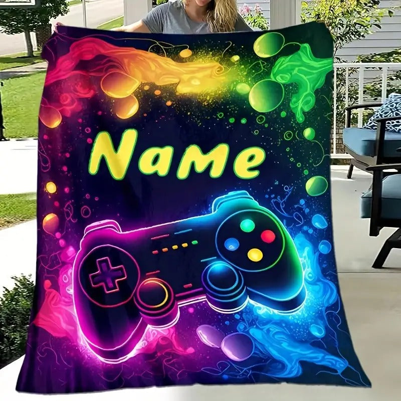 Personalized Soft Warm Digital Print Fleece Fleece Blanket