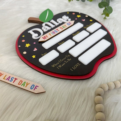Custom First Day of School Sign