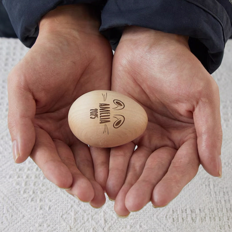 Wooden Easter Eggs, Personalized Wooden Egg