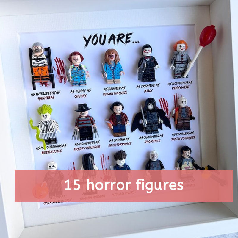 In This House We… Horror Gift Frame (Halloween Scary Movie)